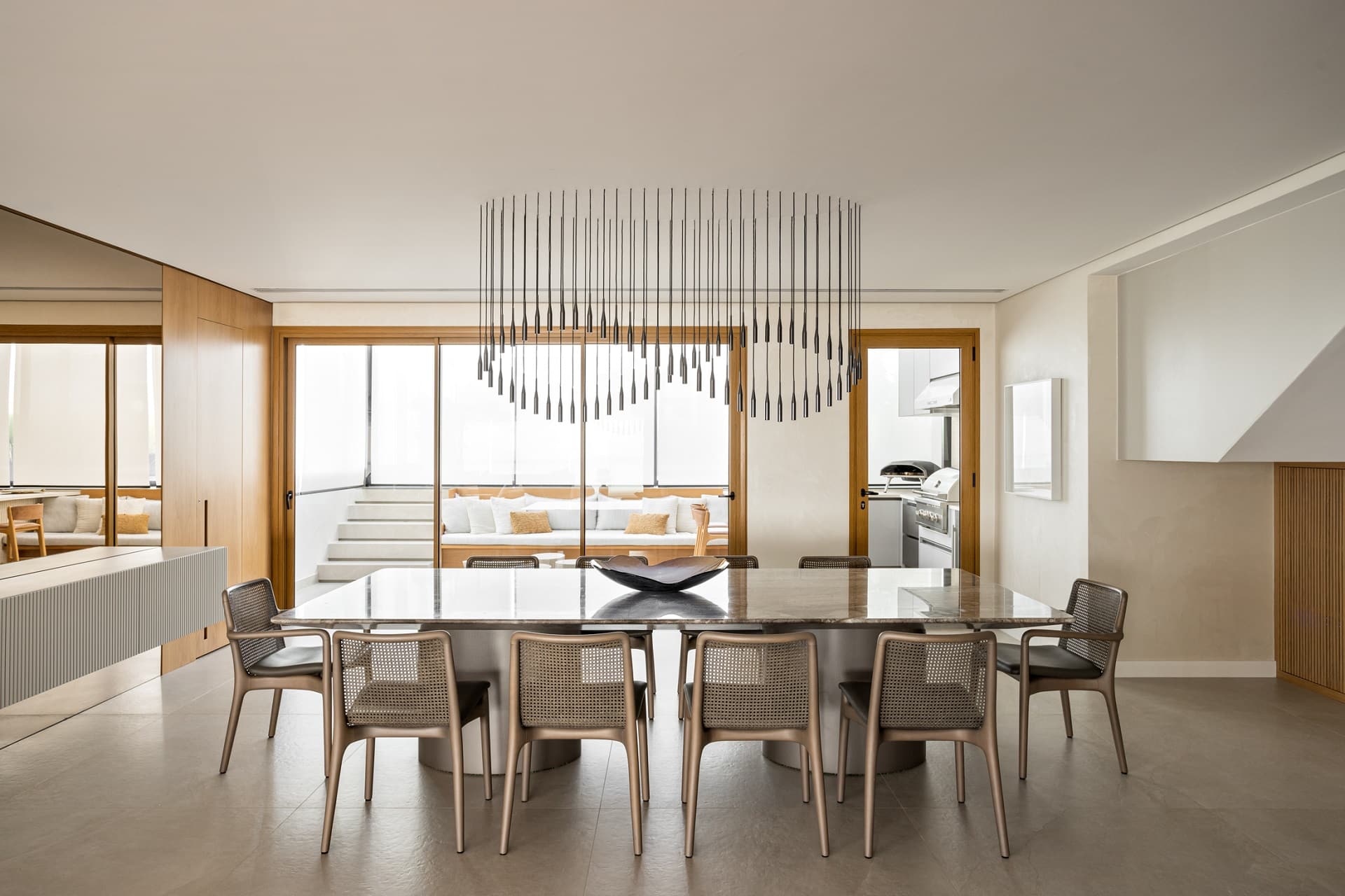 Cores e materiais foram pensados para conferir atemporalidade (Projeto: Interni Arquitetura)