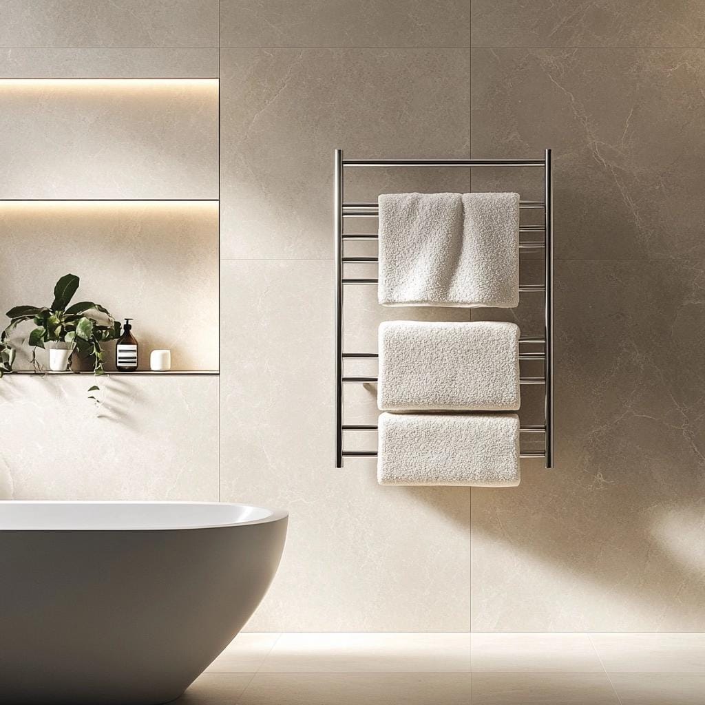 Toalheiro térmico: uma solução elegante e prática para banheiros.