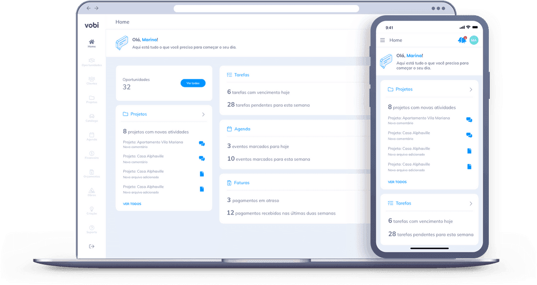 Usando o tempo para crescer o negócio e não em tarefas repetitivas.