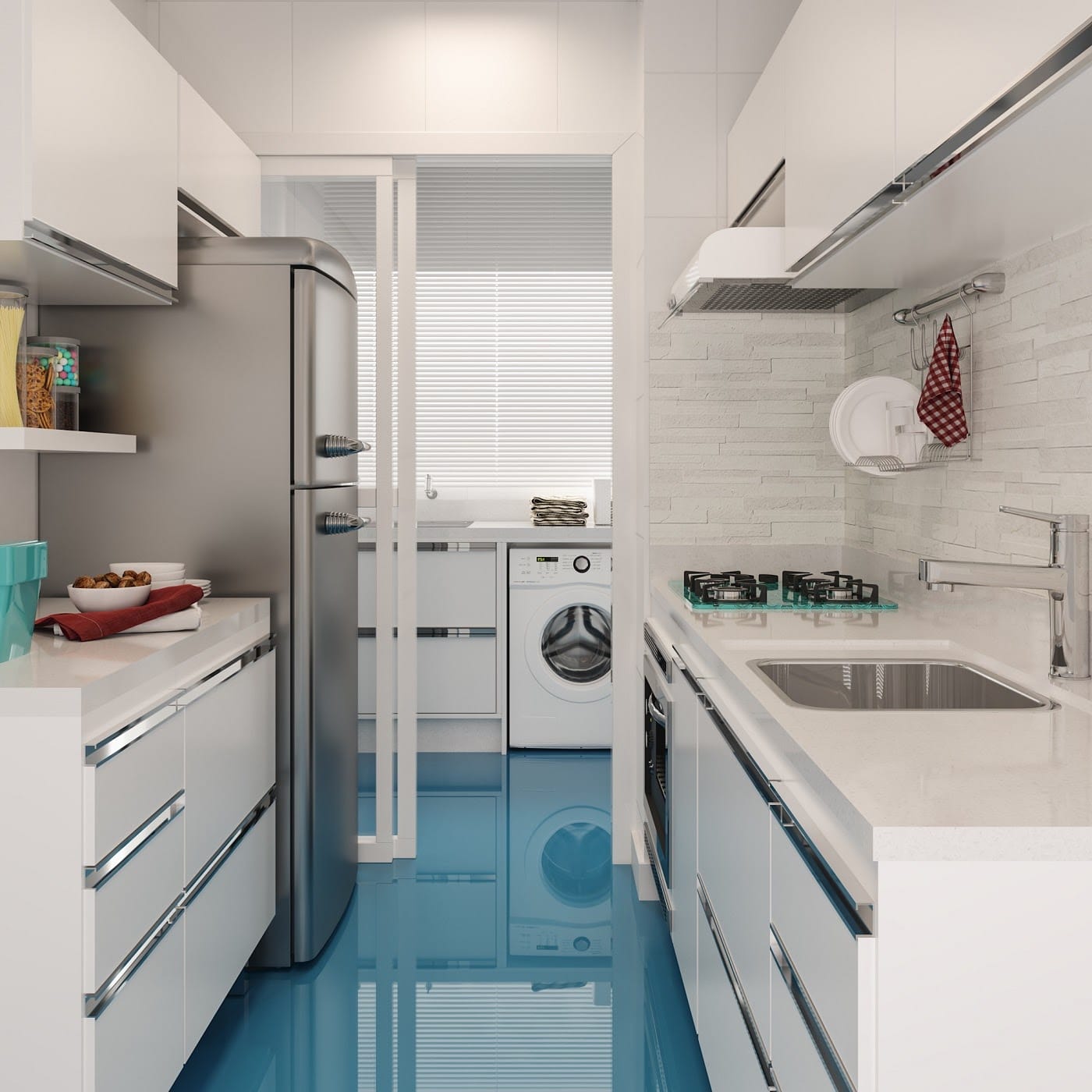 Piso porcelanato com acabamento rústico para áreas externas, com superfície áspera.