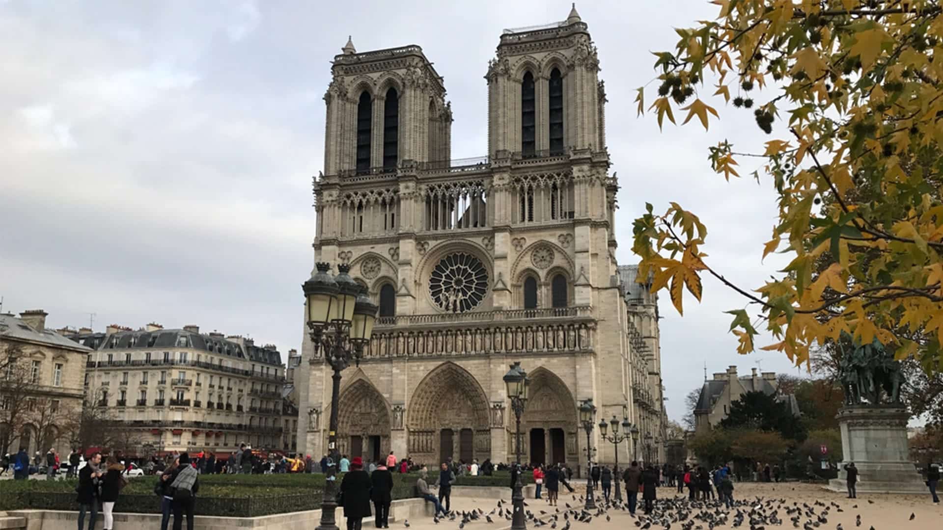 Imagem que retrata a arquitetura gótica, destacando a beleza e grandiosidade das catedrais.