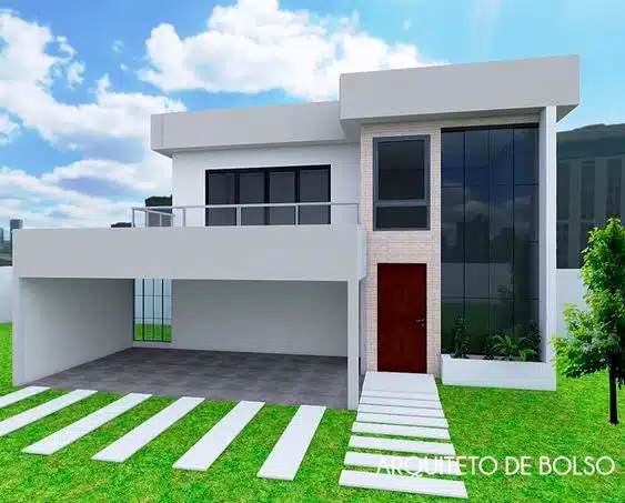 Outra imagem inspiradora de casas de alvenaria