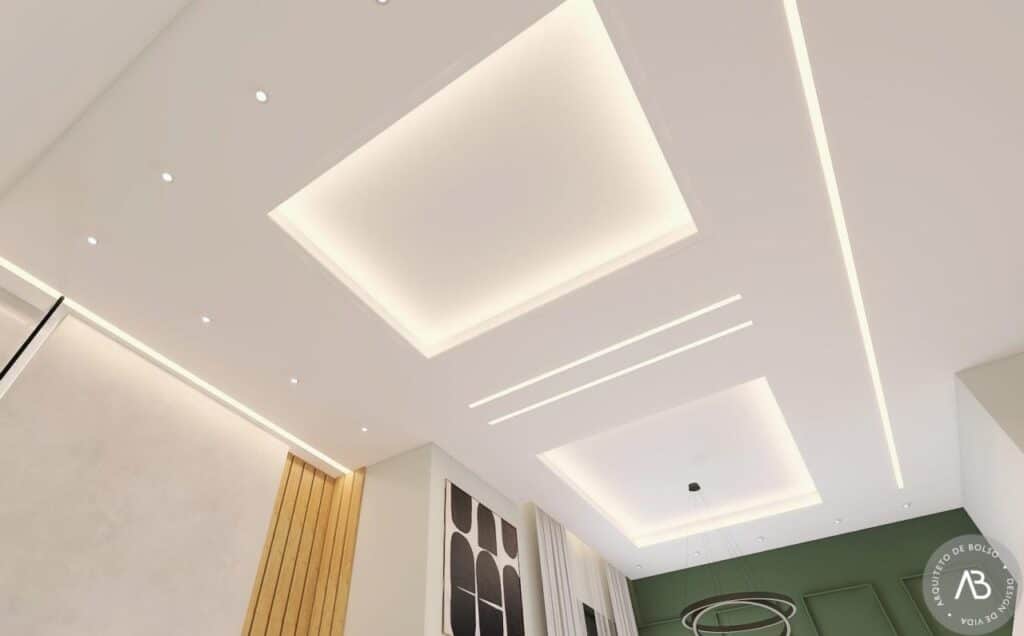 Imagem que mostra a importância da iluminação adequada em apartamentos pequenos.