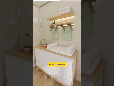 Thumbnail de um vídeo no YouTube sobre decoração.