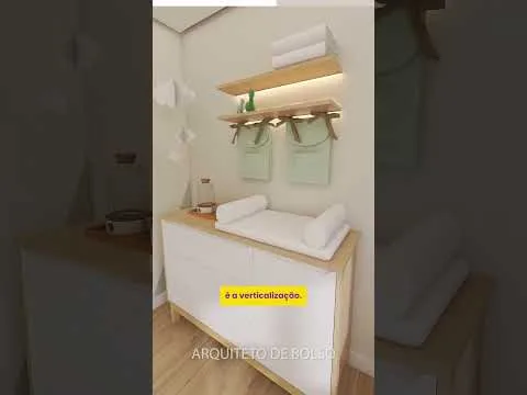 Thumbnail de um vídeo no YouTube sobre decoração.